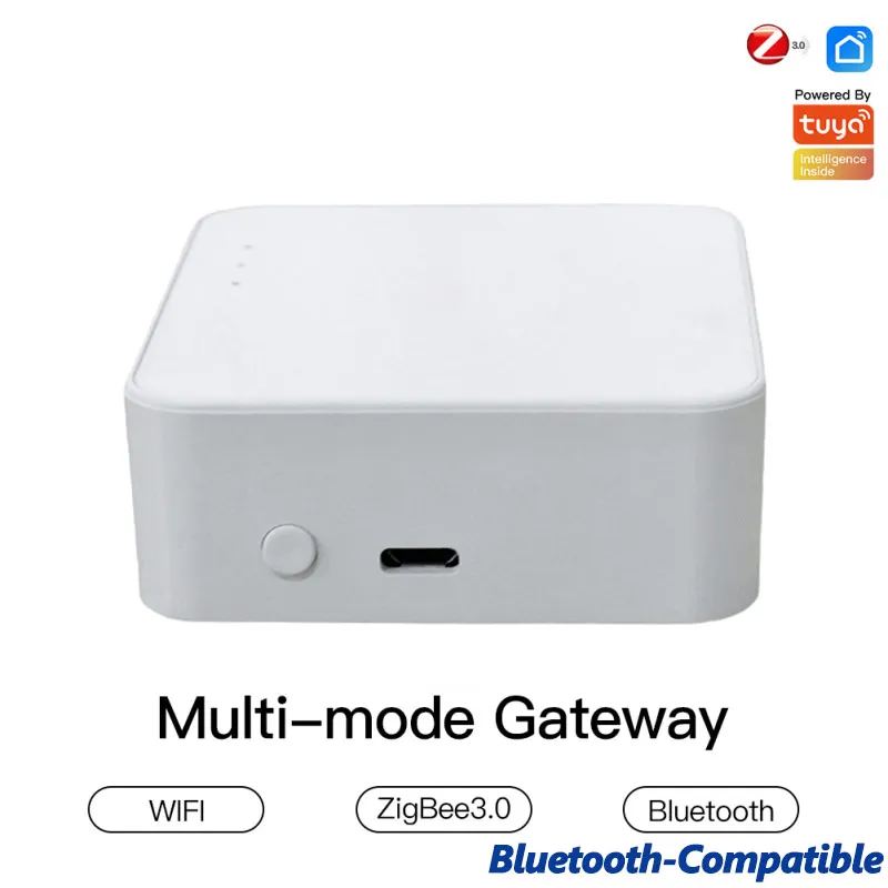 Шлюз Tuya многорежимный с поддержкой Wi-Fi и Zigbee хаб для связи Bluetooth дистанционное