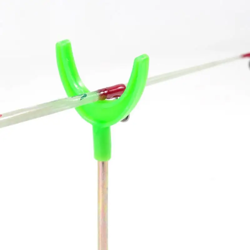 Складная подставка для подставки с двумя головками подледной удочки держатель