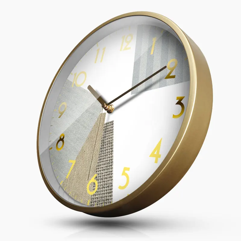 3d металлические настенные часы современный дизайн цифровые гостиная креативные