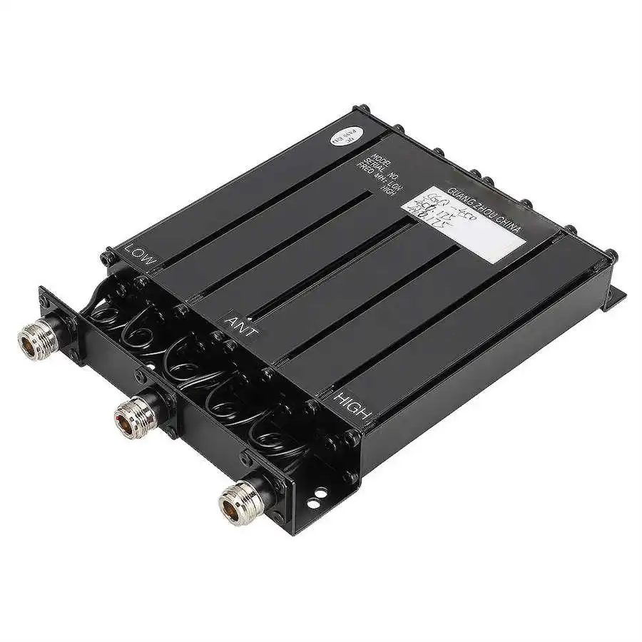 25 Вт UHF 6 cavity Диплексер для радио повторитель SGQ 450 Тип (TX: 456 175 МГц RX: 466 МГц)