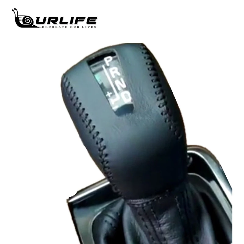 

For volvo XC60 XC90 S90 leather hand-stitched steering wheel cover v90 S60 V60 special gear cover car Accessories