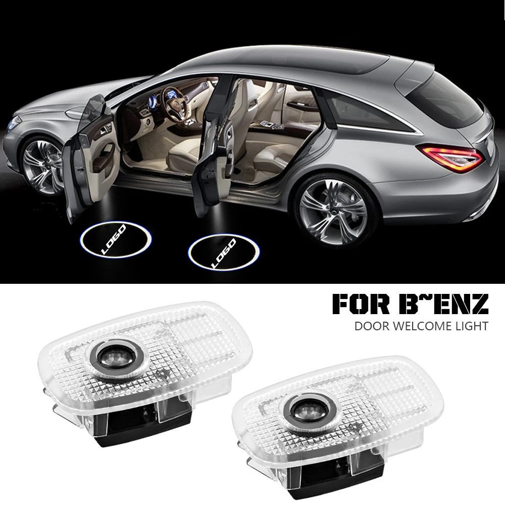 2X двери автомобиля светильник логотип лазерный проектор Добро пожаловать плафон