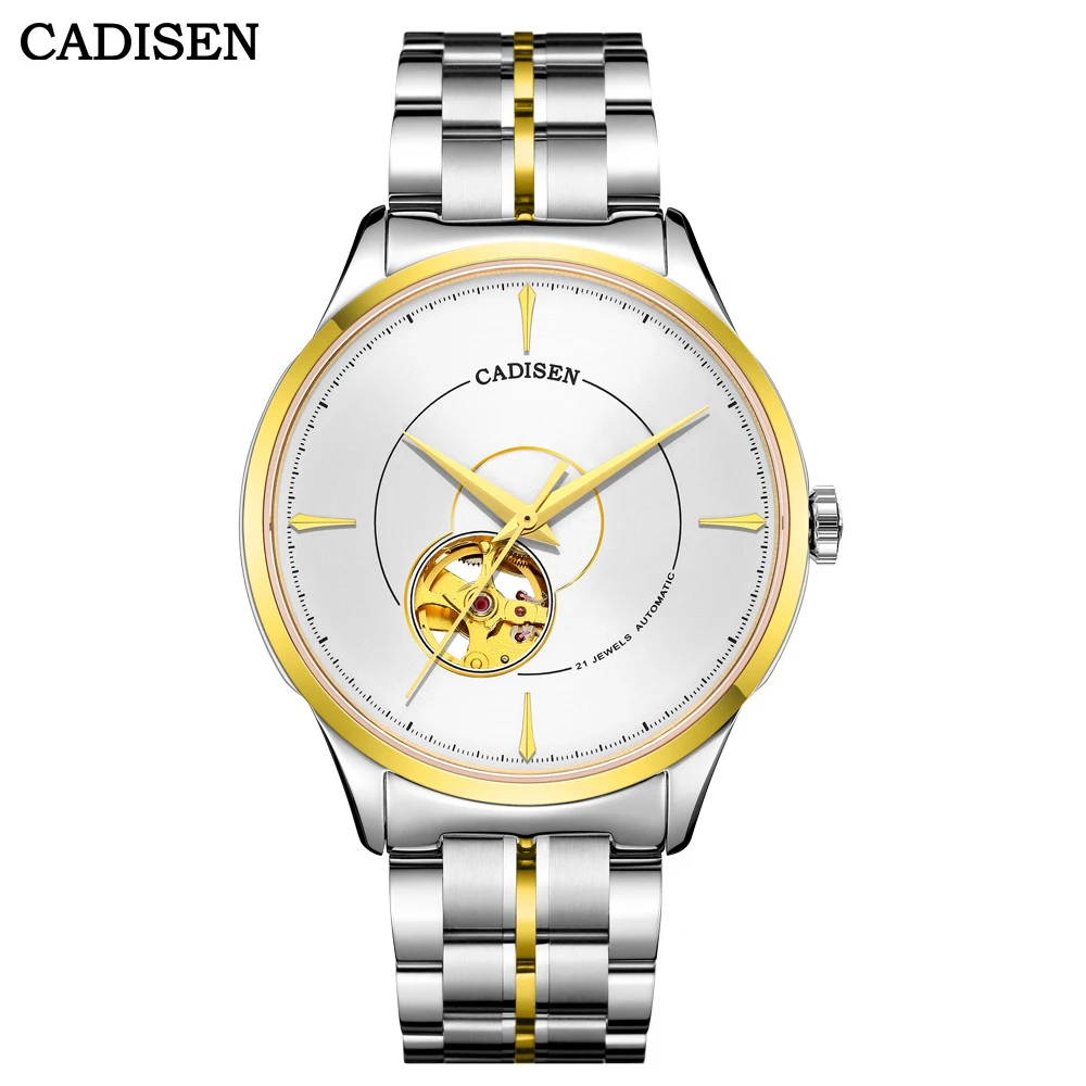 

Relogio CADISEN 2021 New Tourbillon Mechanical Watch Japan MIYOTA Movement Watch Sapphire Waterproof Watches for Men Automatic