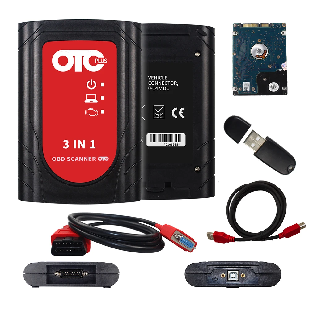 OTC Plus 3 в 1 GTS TIS3 сканер для Toyota ForNissan и ForVolvo с IT3 V15.30.026 Global Techstream |