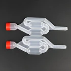 Водяной затвор выпускной клапан домашнее пиво винный инструмент ферментация воздушный замок герметичный пластиковый воздушный затвор обратные клапаны экологичный