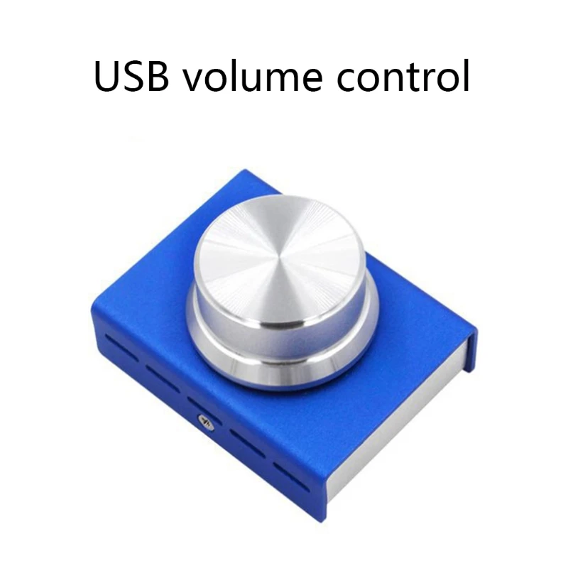 

Usb Volume Control, Lossless Pc Computer Speaker o Volume Controller Knob, Adjuster Digital Control With One Key Mute Functi