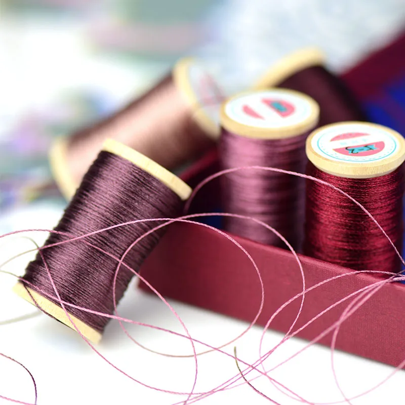 Вышивка нитки кисточки линия рулон 0 3 мм полиамидное волокно ручной работы 50 м