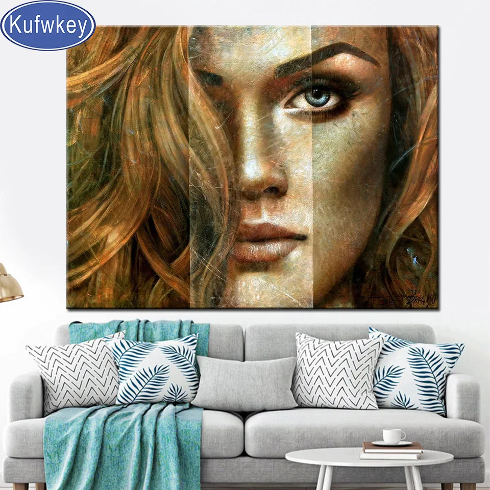 

Brown Woman diamond embroidery Sexy Girl,full square round diamond painting 5d diy mosaic handmade Home gift