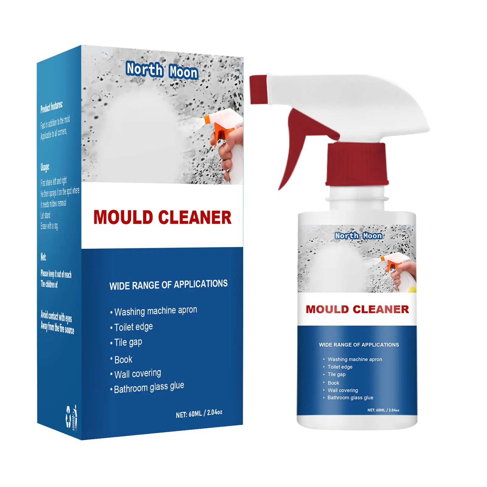 

1PCS Mildew Agent Reliably Removes Mould Stains Ideal For Silicone Joints Walls Ceilings Much More Household Remove Mold Spray