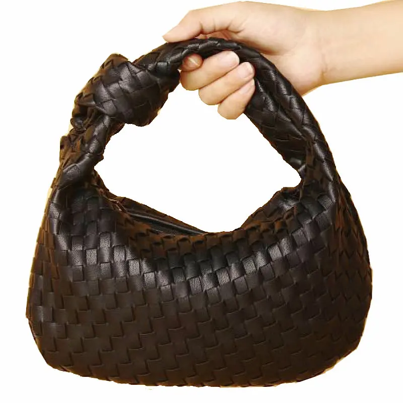 2022 Fashion woven bag luxury designer handbag brand women tote bag lady shoulder bags PU spring bags leather casual handbag