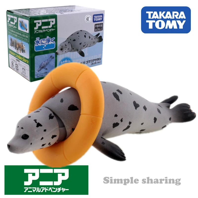 

Takara Tomy Tomica Ania Animal Adventure Spotted Seal Model Kit As 22 Diecast Resin Baby Toys Funny Magic Kids Bauble