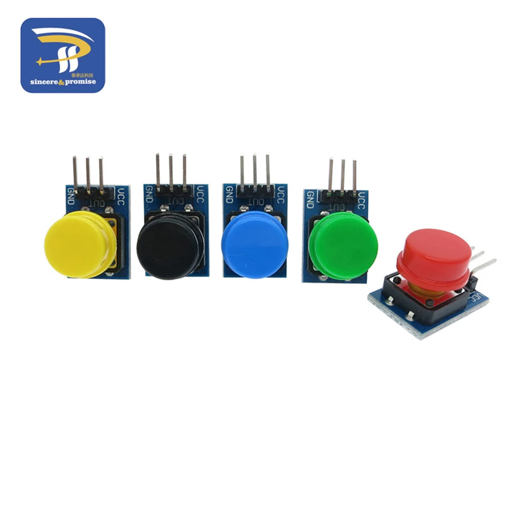 5 шт. 12X12MM большая клавиша предназначенная для людей с модуль Кнопка светильник