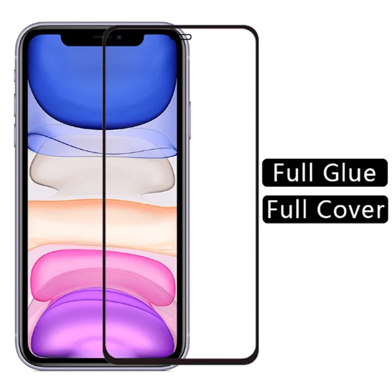 

3Pcs Protective Glass for iphone 12 11 Pro xs Max X XR 12mini se 2020 Screen Protectors on iphone 7 8 6 6s Plus Safety Glass