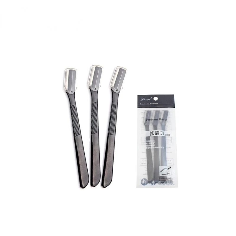 

3 Pcs/Set Unsex Eyebrow Trimmer Knife Safety Hair Removal Devices Small And Portable Trimming Scraper Tools Razors Epilators