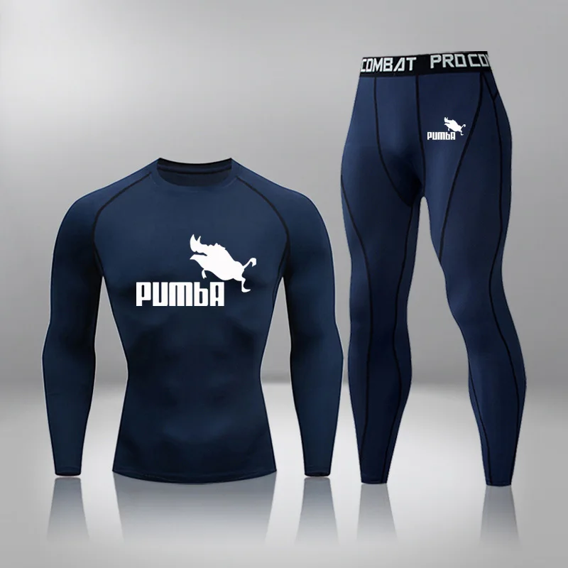 

Thermal Underwear Autumn And Winter Velvet Thick For Men Sportswear Sport Warm Clothing Keep Warm Set Male Long Quick-Drying