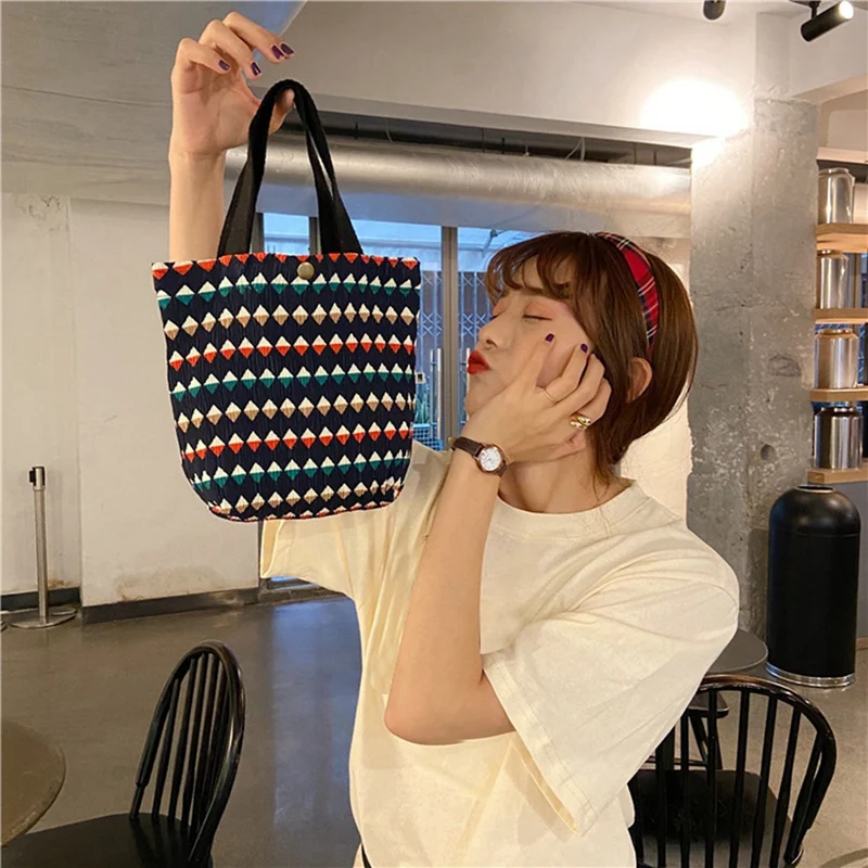 

Ins Small Fresh and Lovely Small Cloth Bag Lunch Bag 11 & Shell Lady Crossbody Bag Chain Shoulder Bag Pu Leather