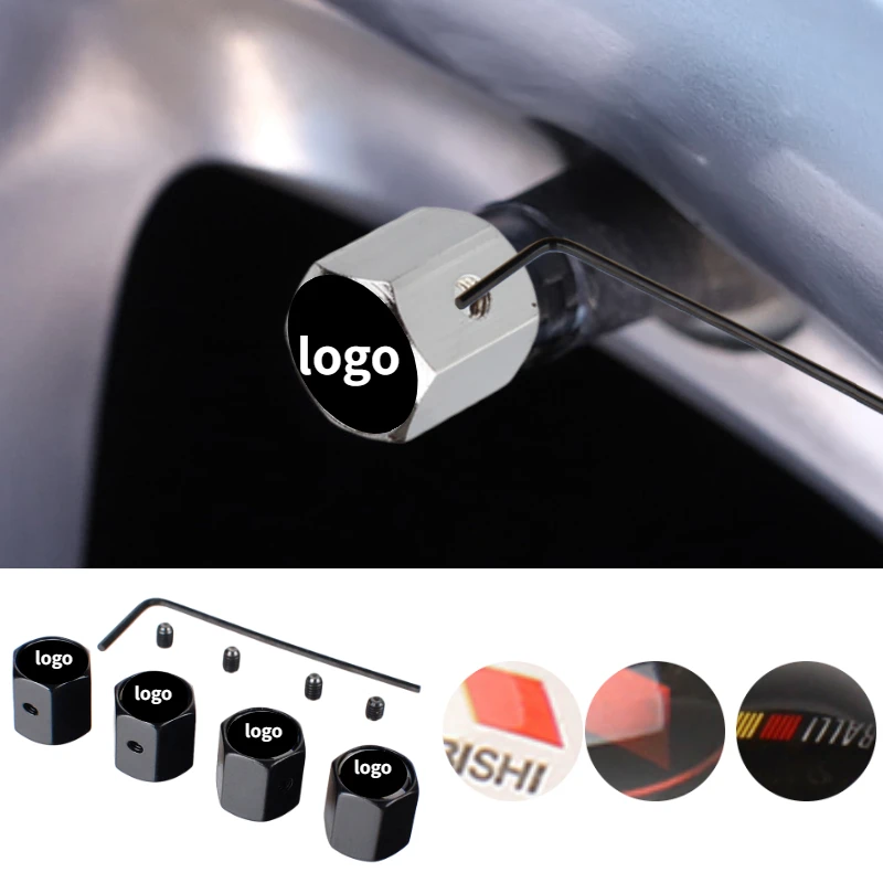 Автомобильные Противокражные колпачки клапанов для Mitsubishi Ralliart ASX Lancer X 9 Outlander 3