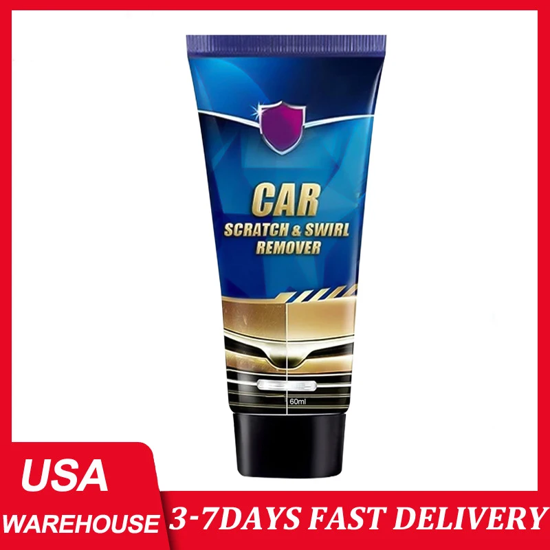 

60ml Universal Car Scratch & Swirl Remover Scratch Repair Tool Car Scratches Repair Polishing Wax Household All-Purpose Cleaner