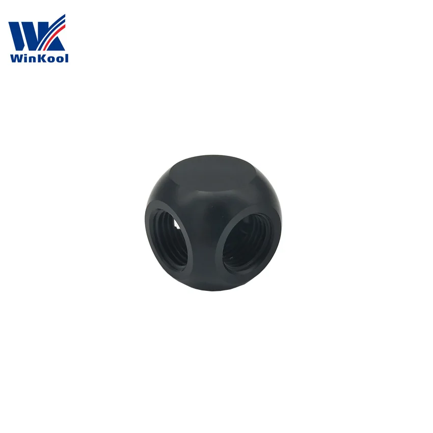 WinKool G1/4 &quot 3 ходовой 4 соединитель тройник фитинги сплиттер для водяного