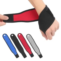 wrist band support adjustable wrist bandage brace for lifting gym training wristband compression wrap tendonitit pain relief