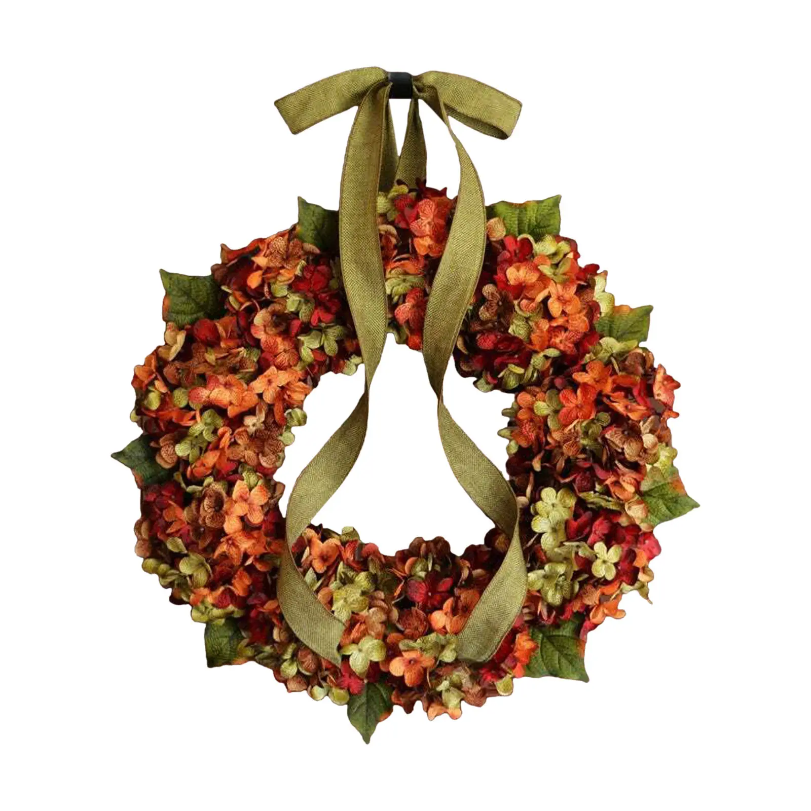 

Осенний венок и сумка для хранения с молнией и ручками, Рождественский Декор