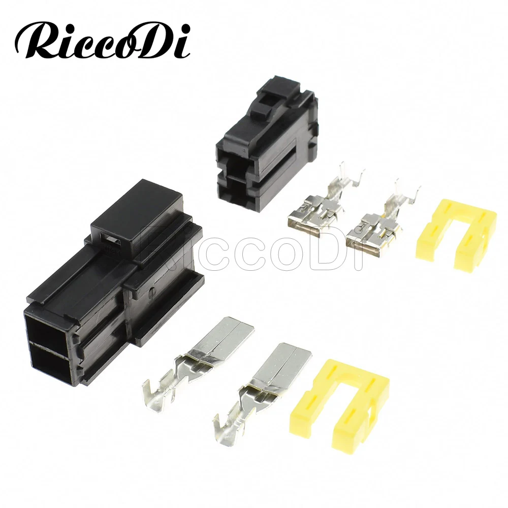 1-20 комплектов 2 Pin 9 5 мм водонепроницаемый автомобильный разъем с высоким током