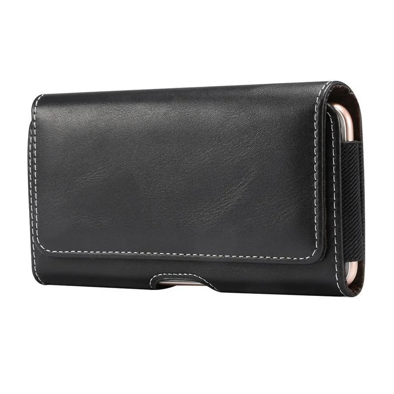 

Universal Smartphone Case Belt Clip Mobile Phone Bag Holster Leather Case For Samsung s10 s9 s8 plus s7 s6edge s6 s5 J4 J5 A5 A8