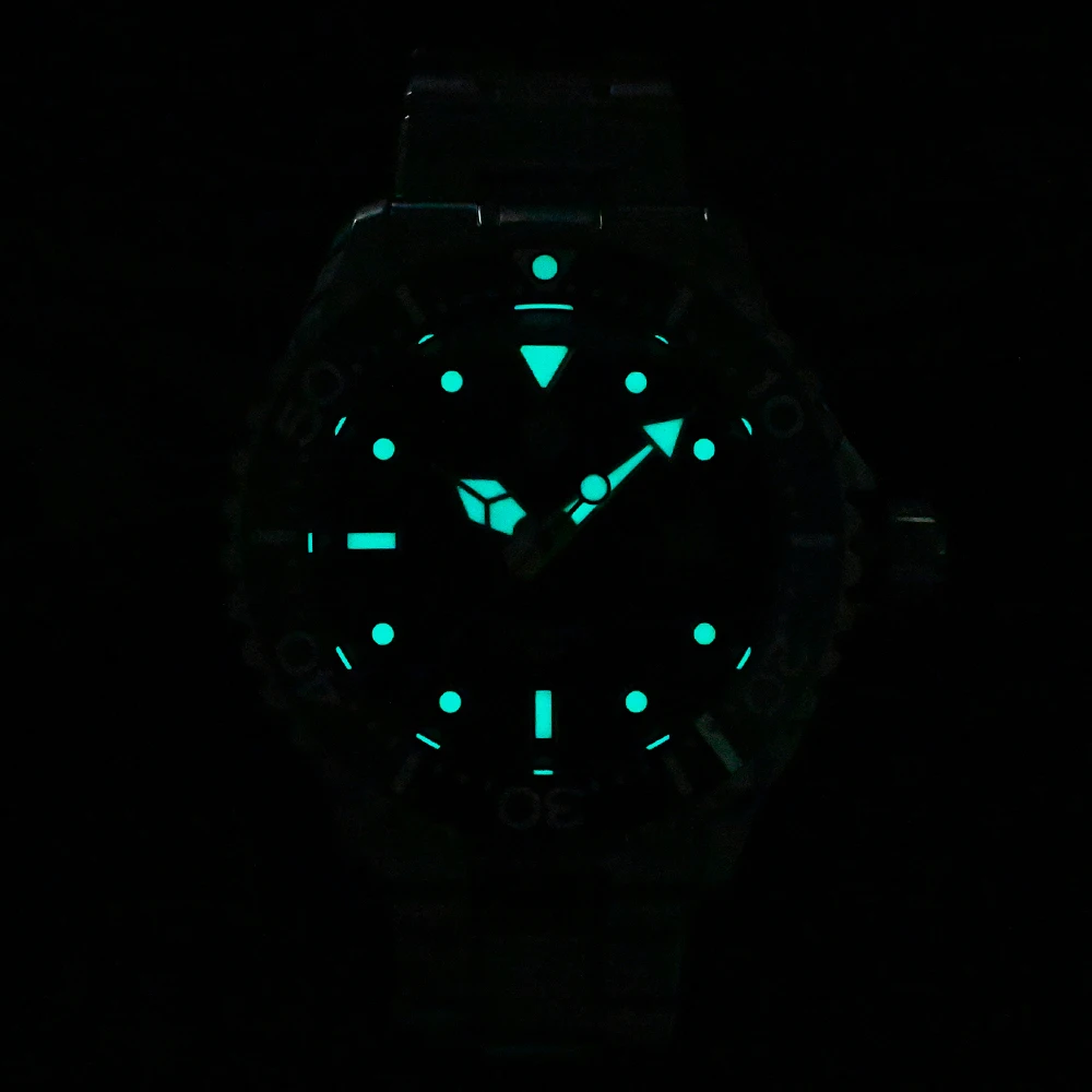 San Martin Diver часы 44 мм классические роскошные мужские Высокое качество