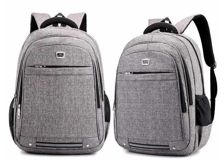 Мужской рюкзак новый качественный из ткани Оксфорд Большая вместительная сумка