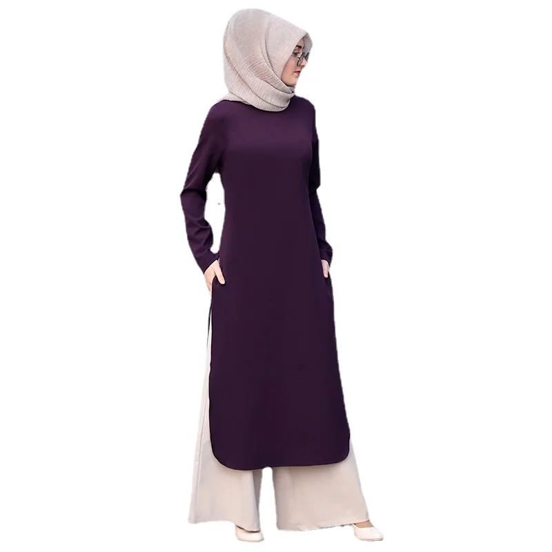Мусульманская женская одежда длинная одежда Ближнего Востока вечерние платья комплект из двух предметов