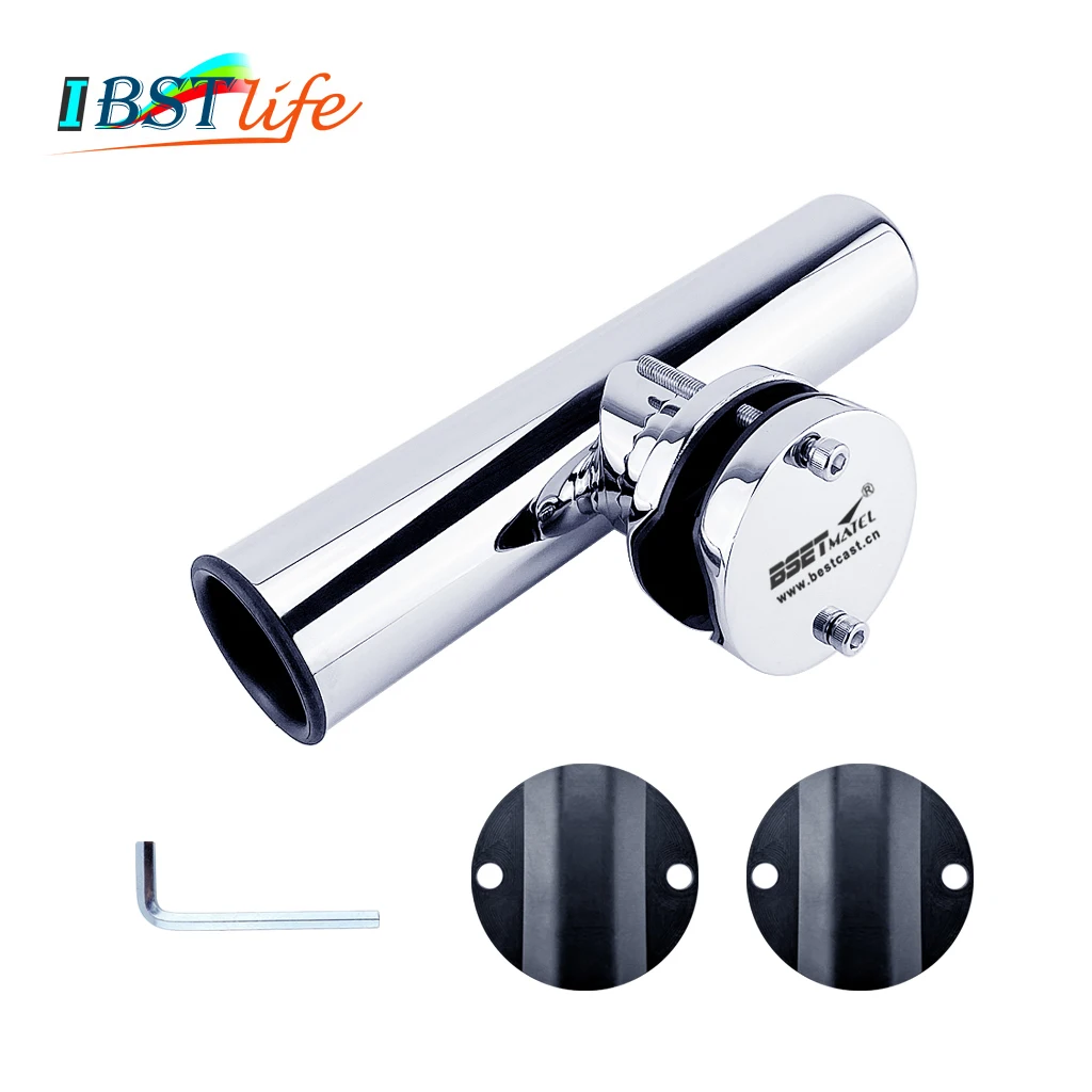 

Рельсовое крепление из нержавеющей стали 316, стойка для удочки, держатель, опора, кронштейн для 1-2 дюймов, рельсовые Аксессуары для морской лодки