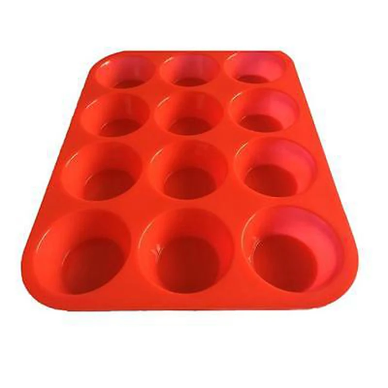 Силиконовая посуда для выпечки кексов 12 чашек|Принадлежности выпечки| |