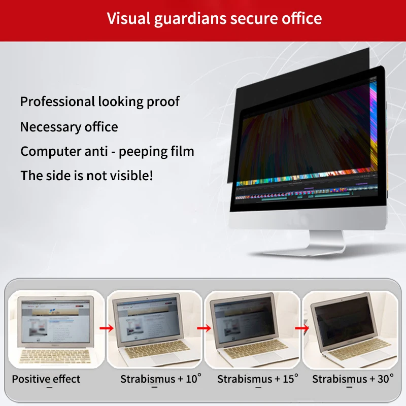 privacy filter anti glare screen protector protective film for 169 laptop computer computer privacy film 75 light free global shipping