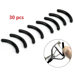 Imported 10/20/30 Pcs/set Black Replacement Eyelash Curler Refill Silicone Pads Makeup Curling Styling Tools 