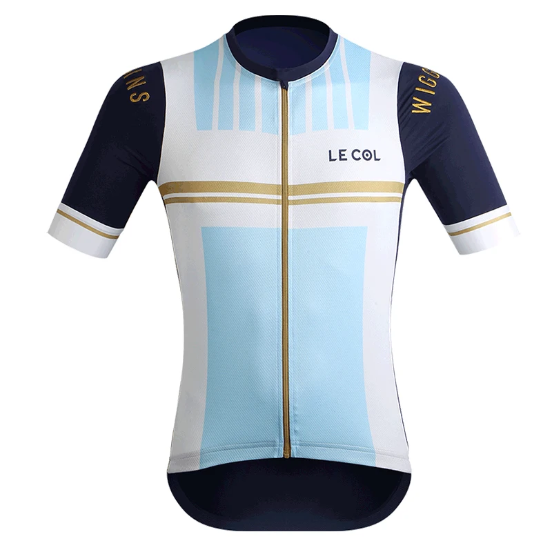 

Летняя велосипедная рубашка LE COL, Мужская велосипедная Джерси, спортивная одежда с коротким рукавом, дорожный велосипед, Джерси, женская оде...