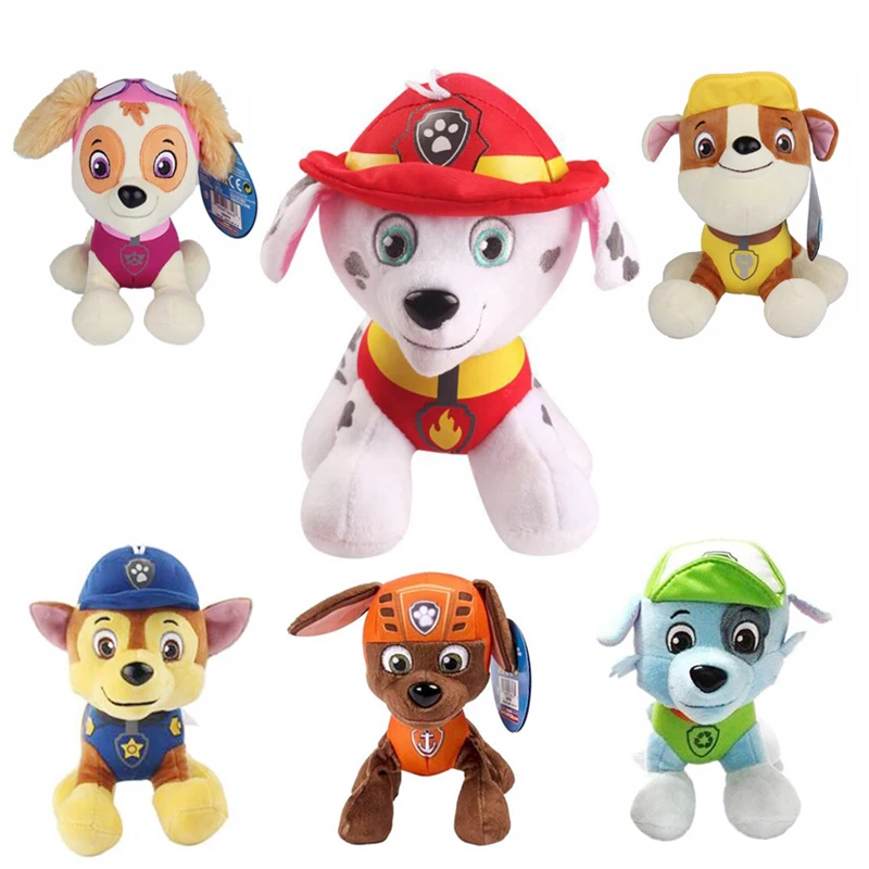 20 см Peluche ПЭТ патруль Paw Patrol плюшевые игрушки аниме Эбби инкубатор выводной шкаф