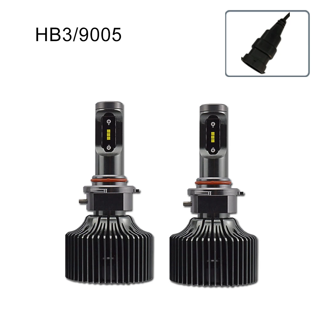 HB3 9005 SAFEVIEW H4 Led дальнего ближнего света H7 H8 H9 H11 9005 HB3 9006 HB4 Автомобильные фары лампы 30 Вт белый 6000 К 12 В лампы освещения - Испускаемый цвет: HB3 9005