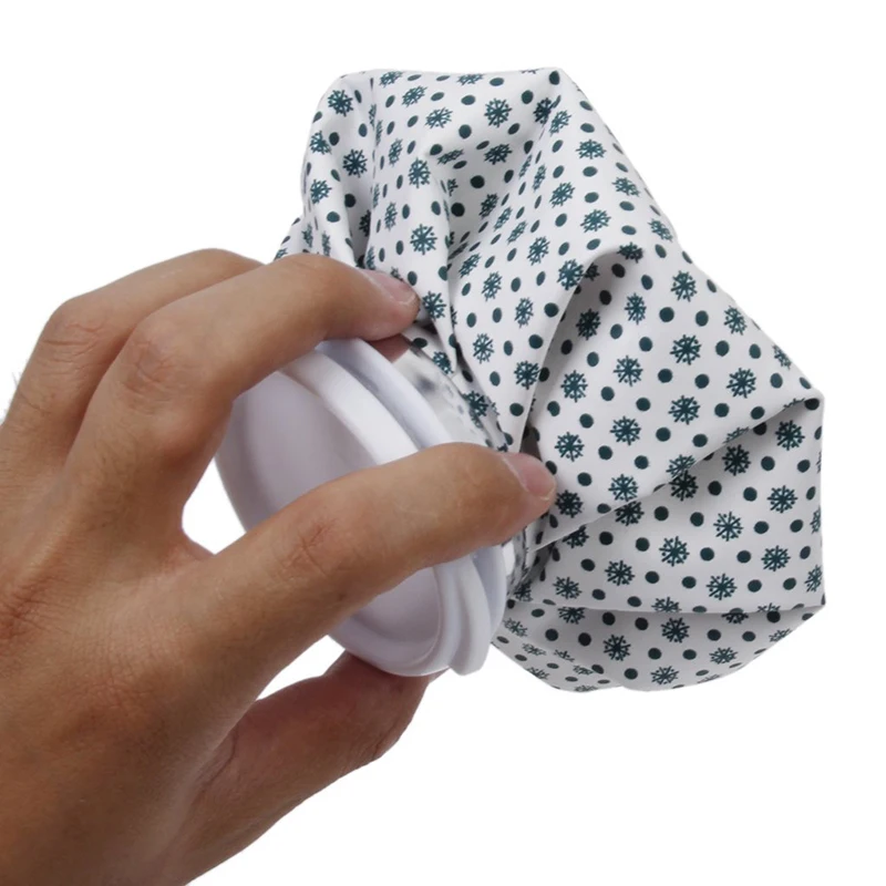 Новый 6 дюймов ткань прохладный лед сумка-холодильник для спортивных травм боли в