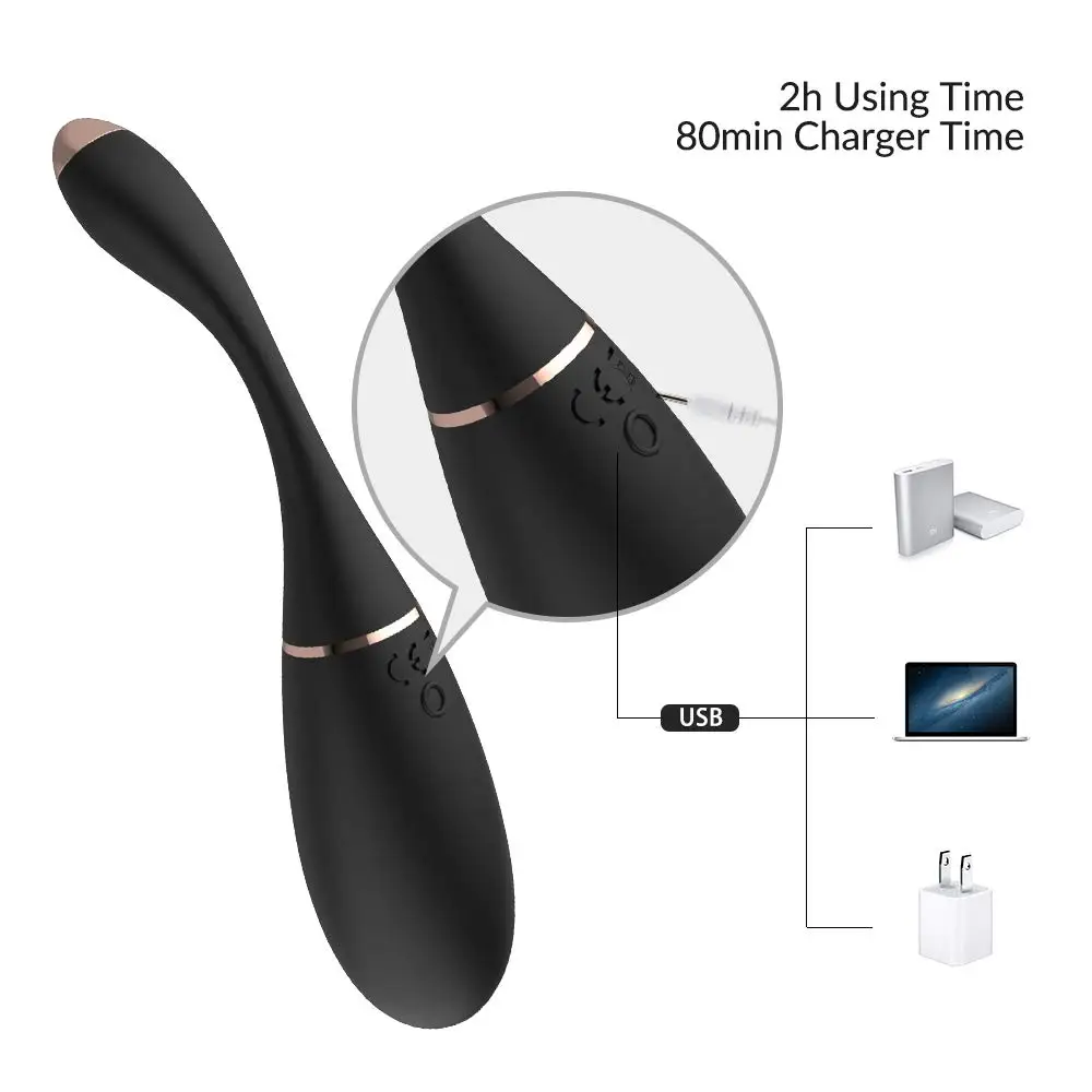 Usb беспроводной вибратор с пультом ДУ Стимулятор клитора G-Spot Анальный