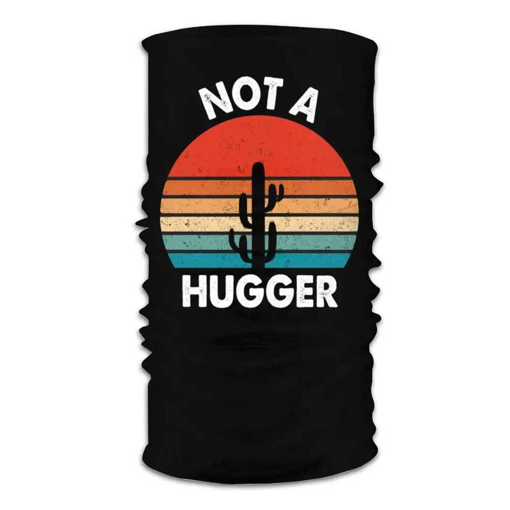 Не Hugger футболка забавная рубашка кактус саркастический подарок белые банданы