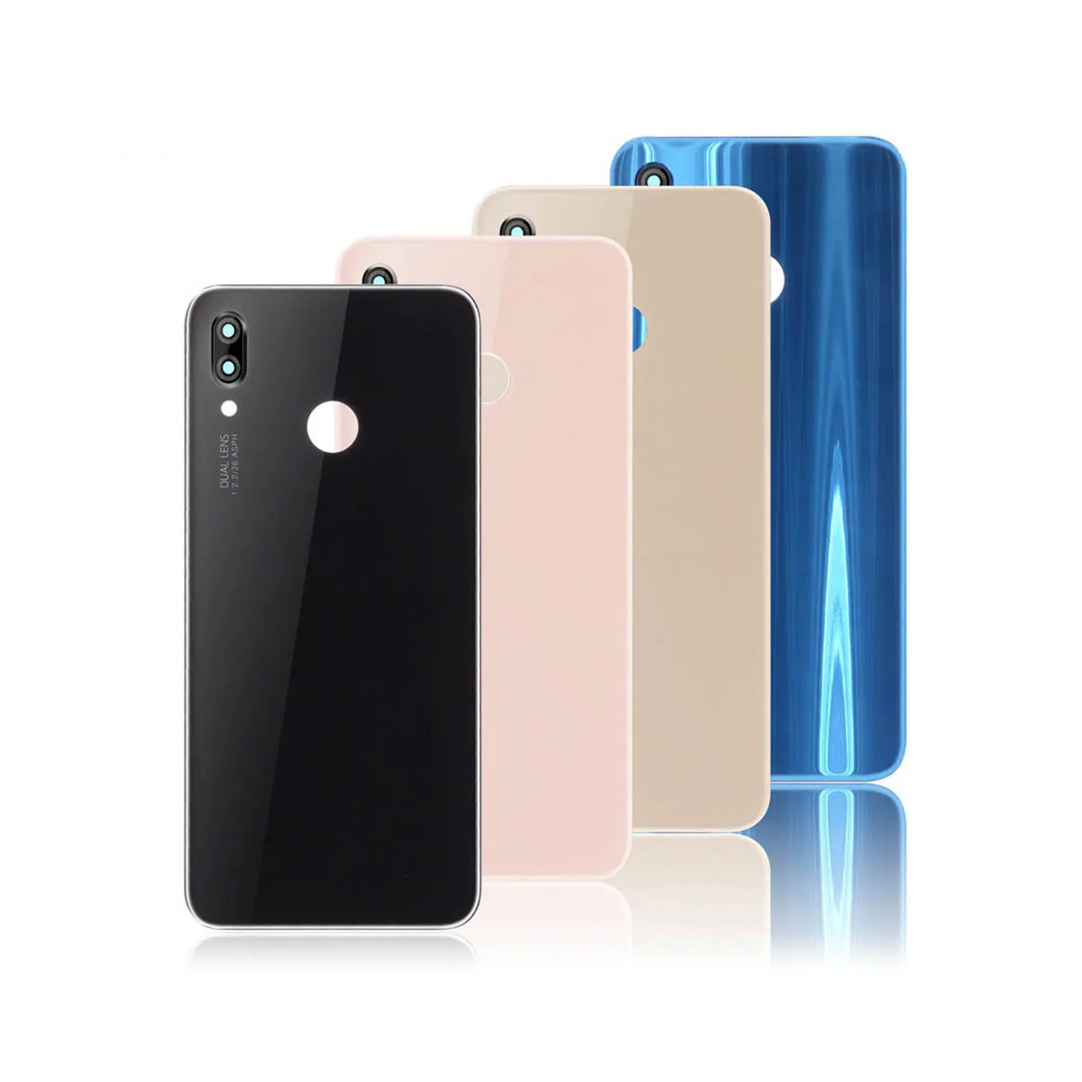 Заднее стекло для Huawei P20 Lite сменная задняя крышка аккумулятора Nova 3E корпус с