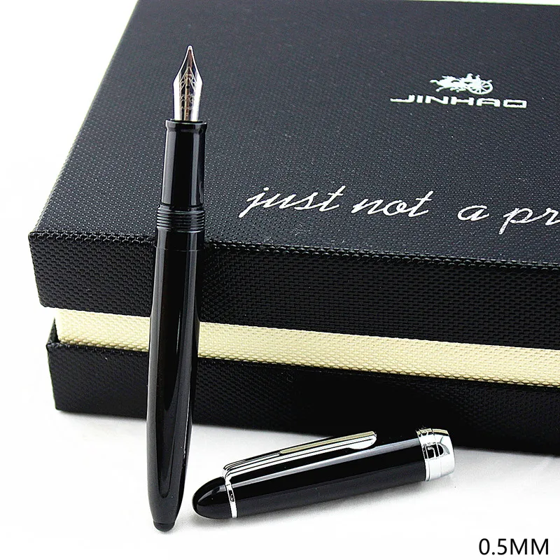 JINHAO 992 черновато-зеленый цвет спираль круглый корпус офисный студенческий тонкий перьевая ручка новинка