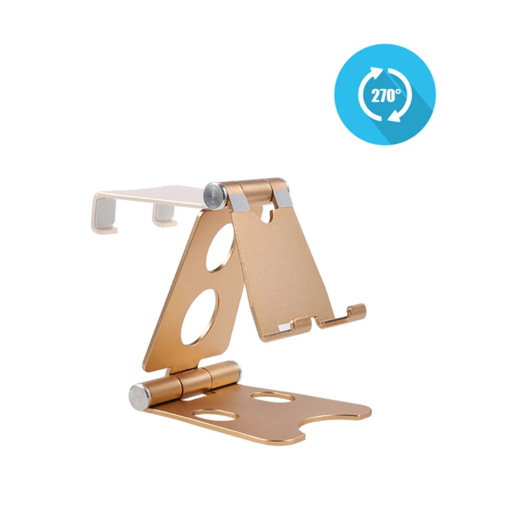 Desktop metal mobile phone holder folding portable for xiaomi 9E Video conferencing online class learning to watch videos | Мобильные