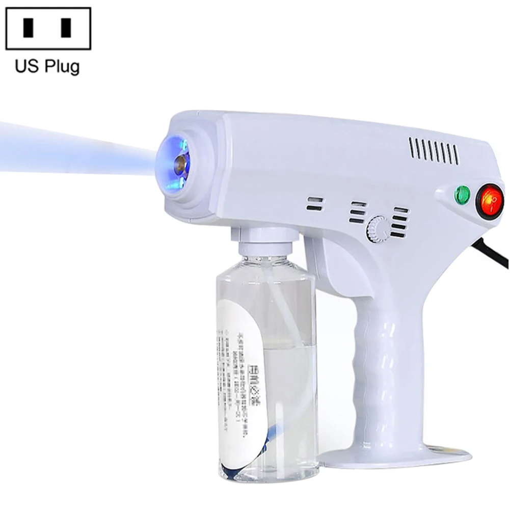 1200W Portable Atomization Sterilization Fog Machine Stage Smoke Blue Light Nano Steam ULV Electric Hair Sprayer | Дом и сад