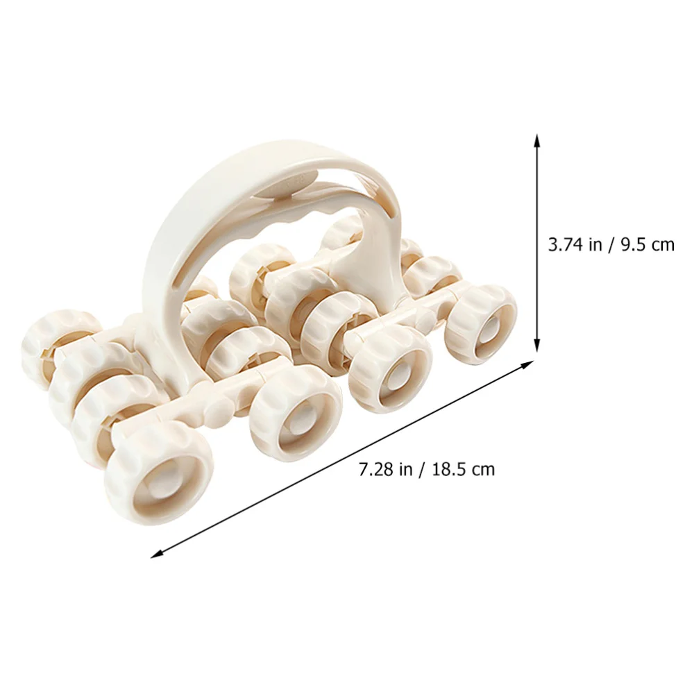 

1PC Manual Roller Massager Multi-purpose Spine Neck Back Massager (Non-magnetic)