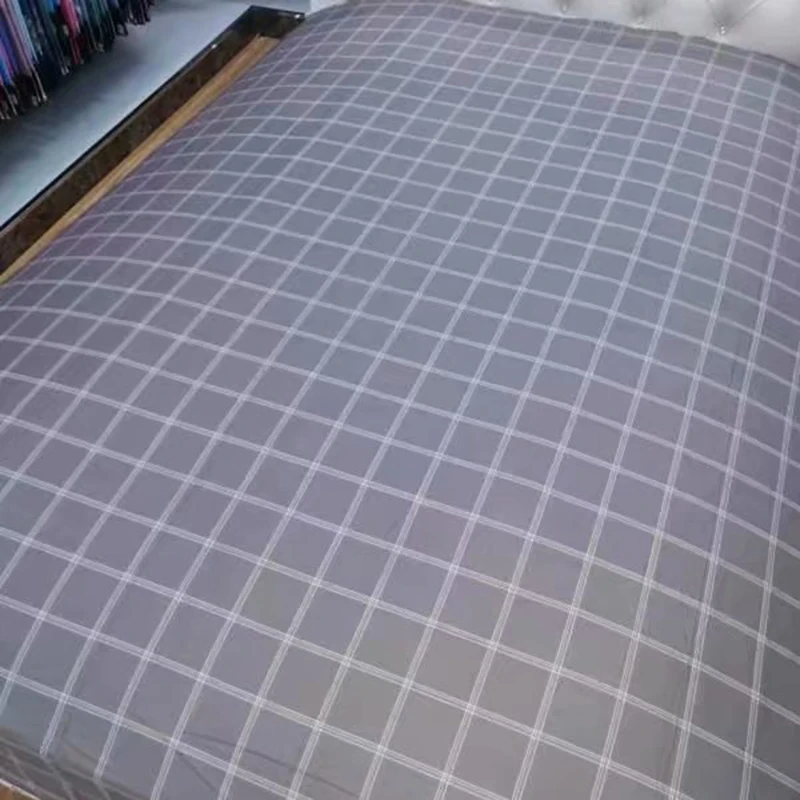 

Hot Bedding Twill Mattress Protective Sheet Sheet Pillowcase Pure Cotton Sheet Plaid Children Flat Bed Home Textile