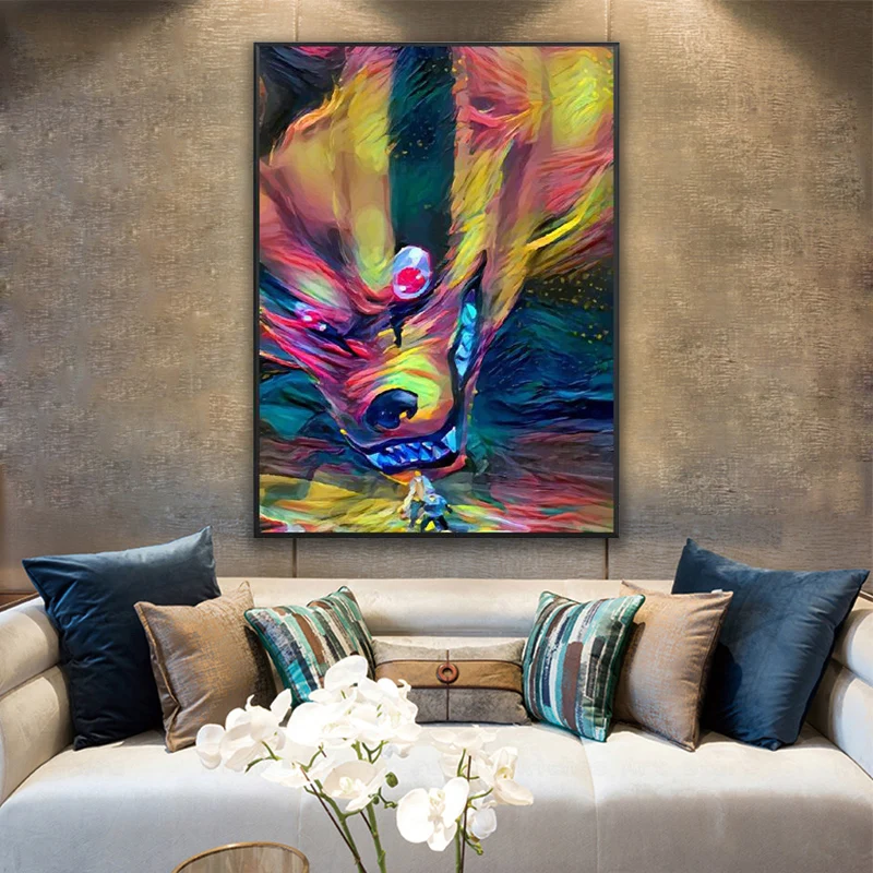 

Kyubi Kimi no Na wa Art Canvas Poster Home Decor Painting No Frame