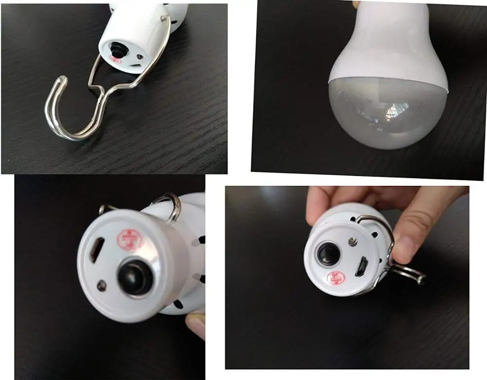 Portable sensor Solar Light 15W Powered Energy Lamp 5V LED Bulb for Outdoors Camping Tent | Освещение