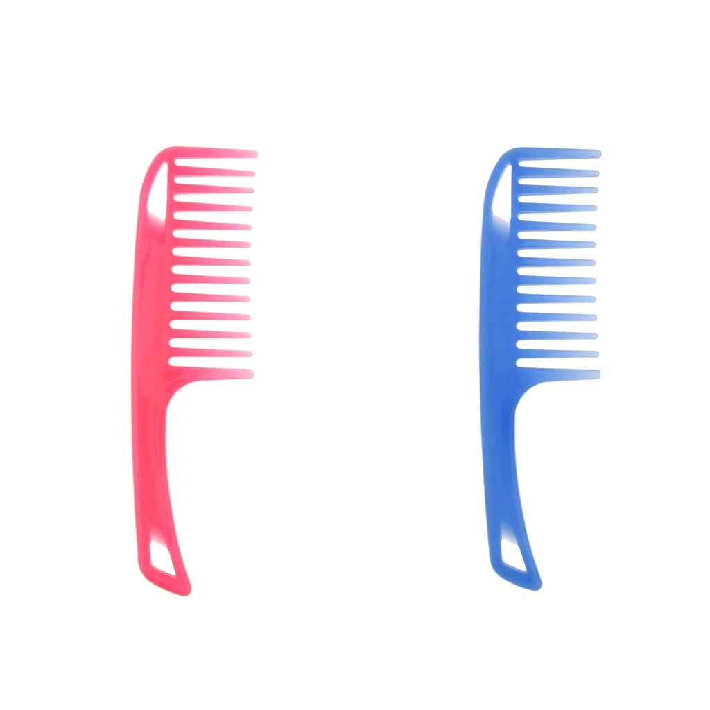 

Pro Wide Tooth Detangle Comb Hairdressing/Styling Barbers Afro Rake Combs