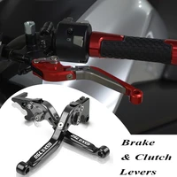 motorcycle accessories aluminum adjustable foldable brake clutch lever for suzuki gsx r 750 gsxr 750 gsxr750 gsx r750 2004 2005